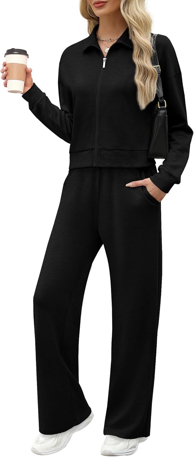XIEERDUO Lounge Sets for Women 2025 Sweatsuit 2 Piece Outfits