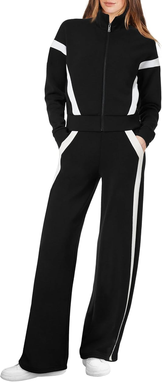 XIEERDUO Lounge Sets for Women 2025 Sweatsuit 2 Piece Outfits
