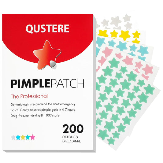 Pimple Patches for Face, Colorful Spot Stickers with Tea Tree