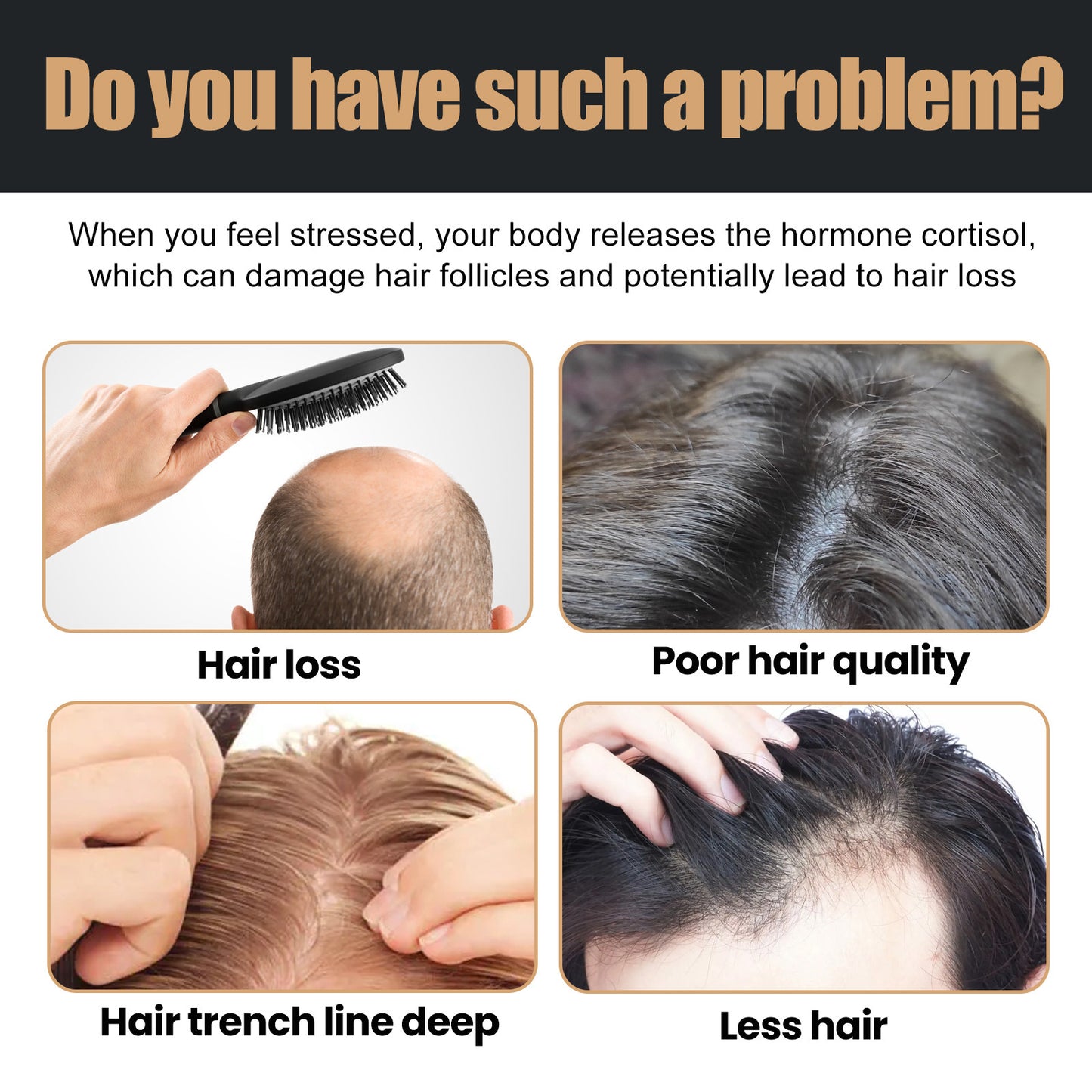Hair Growth Strengthening Anti-Frizz Shampoo
