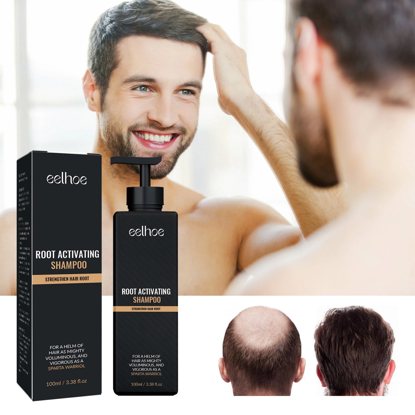 Hair Growth Strengthening Anti-Frizz Shampoo